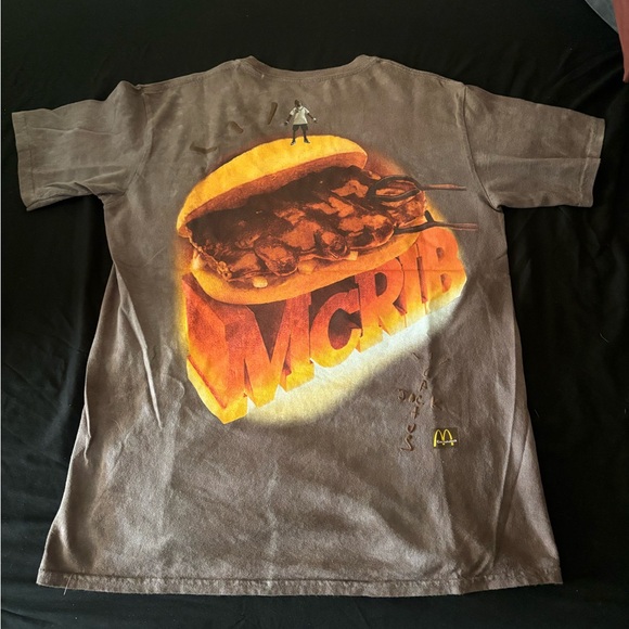 Cactus Jack Travis Scott McDonald’s McRib T shirt - Picture 3 of 4